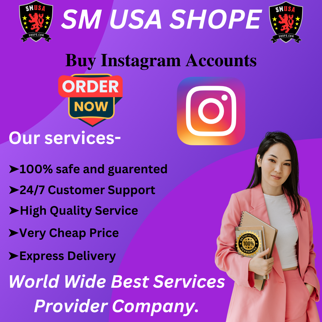 Buy Instagram Accounts - Best USA 100% Verified Accounts