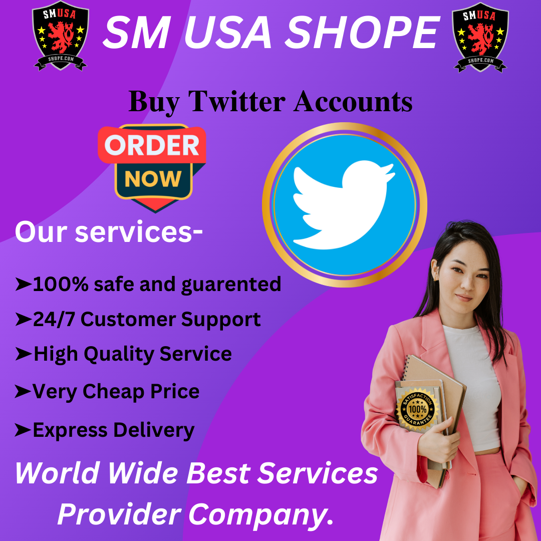 Buy Verified Twitter Accounts - 100% Real & Best Accounts.