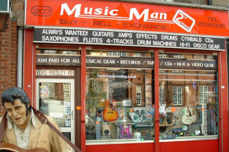 Music Man Reading - Second Hand Instruments, Records and Memorabilia Music Man Reading