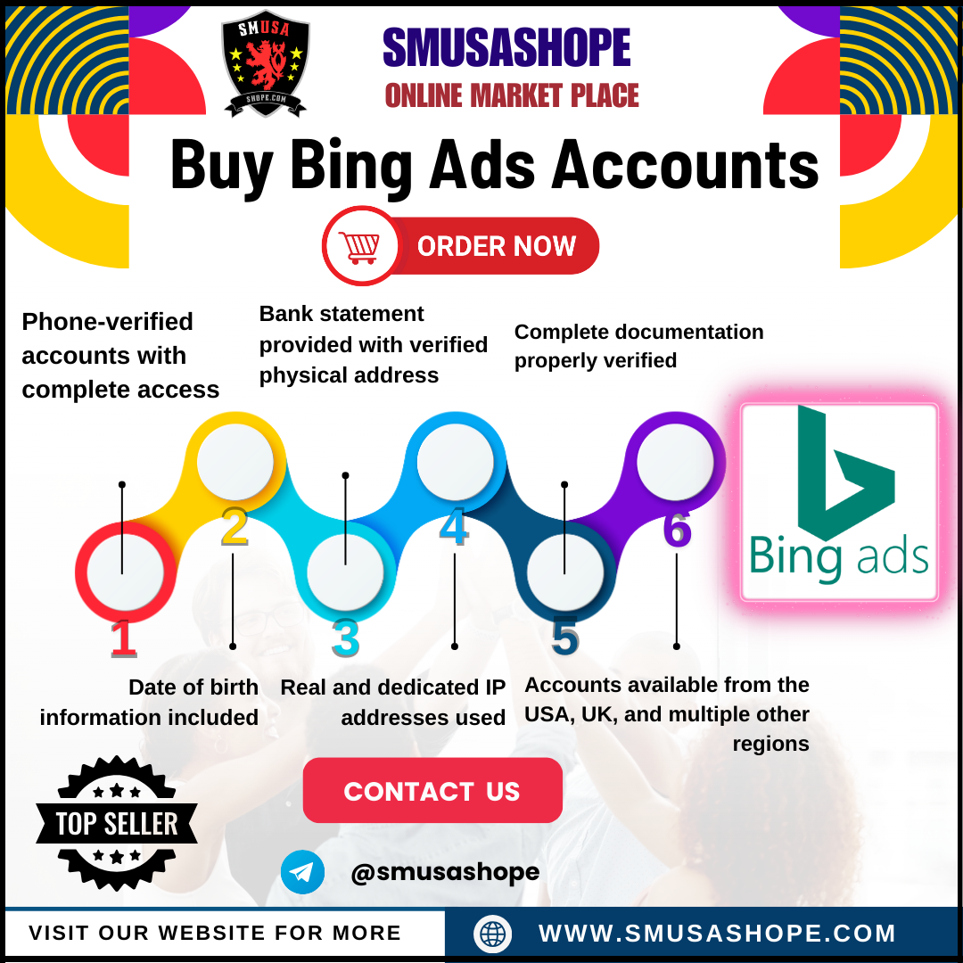 Buy Bing Ads Accounts - 100% Real & Fast Delivery (2026)