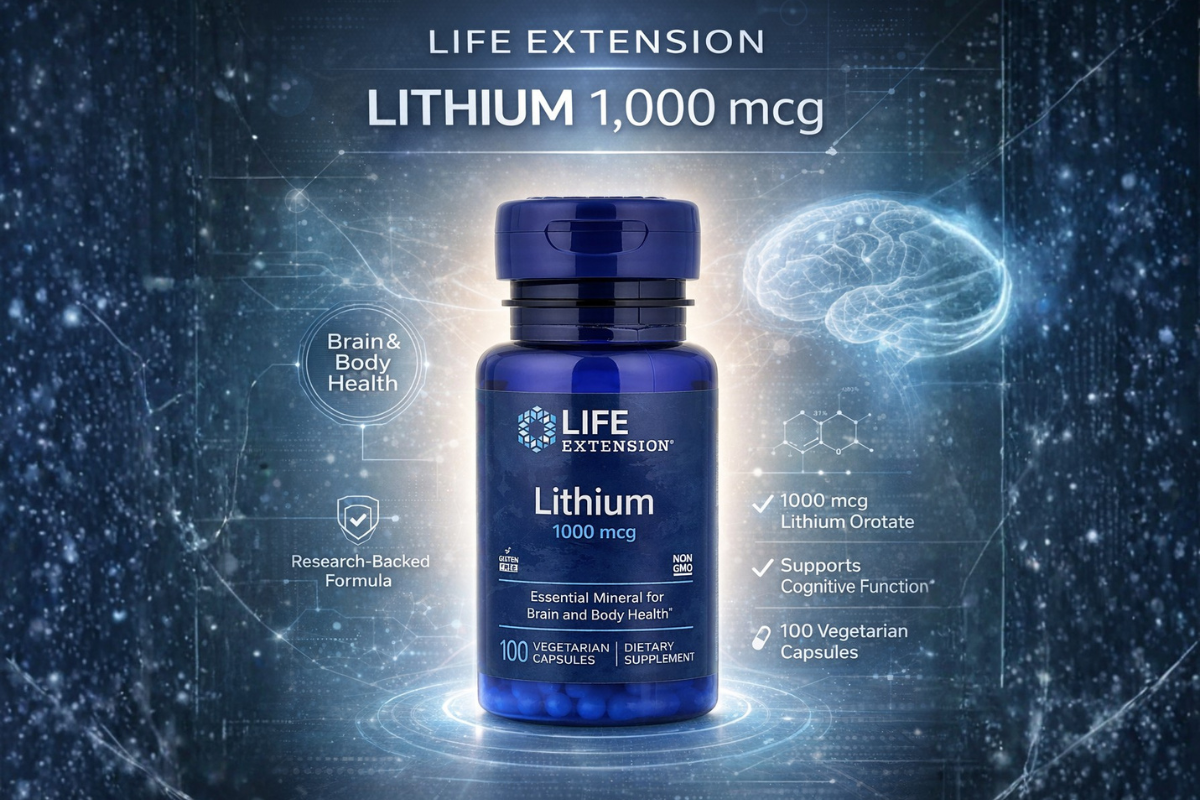 5 Powerful Facts About Life Extension Lithium 1,000 mcg