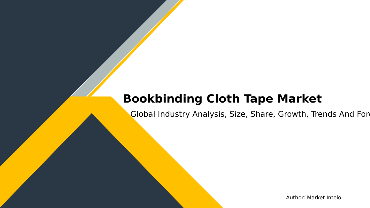 Bookbinding Cloth Tape Market Research Report 2033