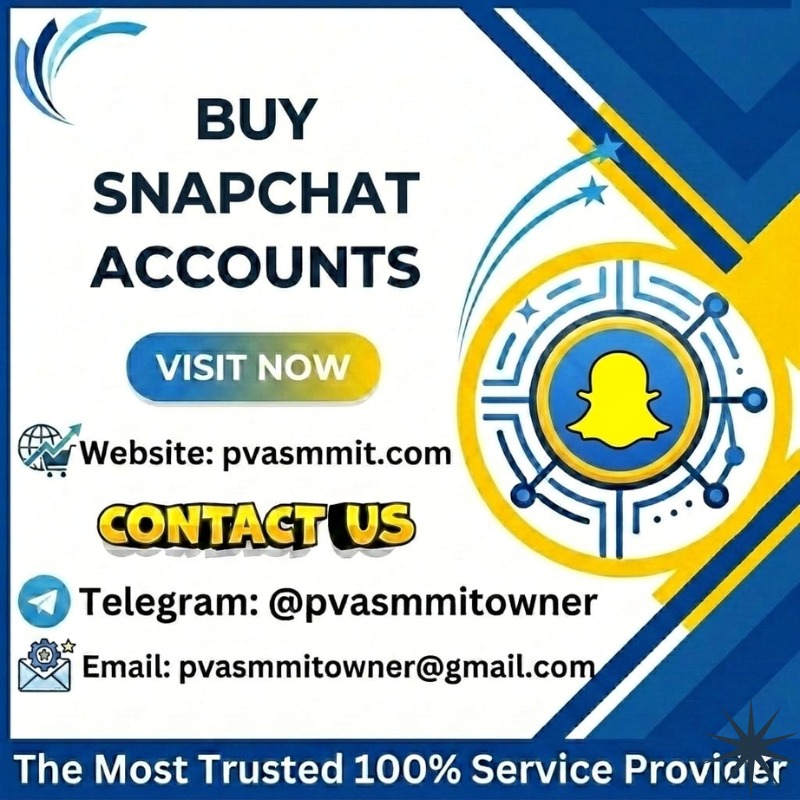 Buy Snapchat Accounts - pvasmmit.com