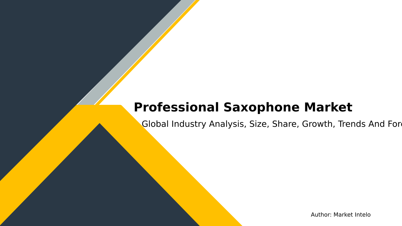 Professional Saxophone Market Research Report 2033