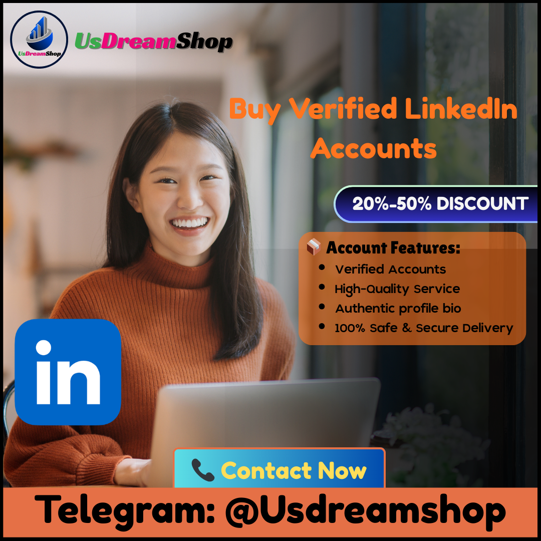 Buy LinkedIn Accounts - 100% | Bulk | Aged | PVA