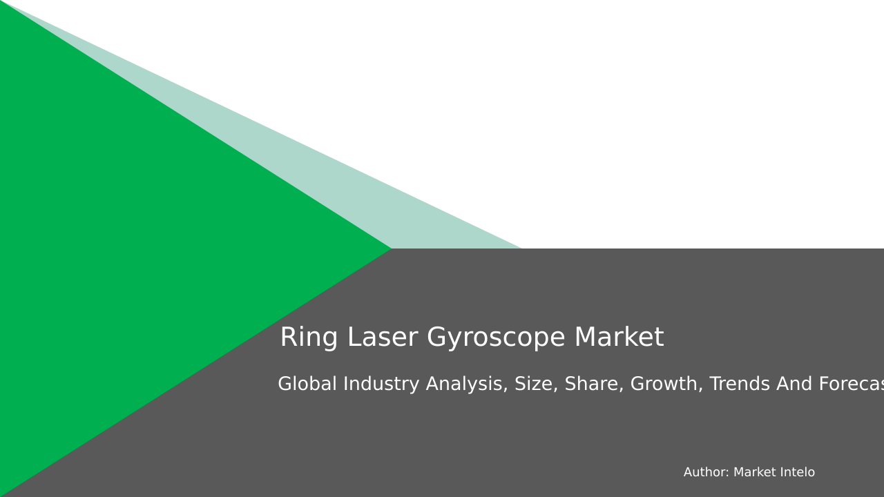 Ring Laser Gyroscope Market Research Report 2033