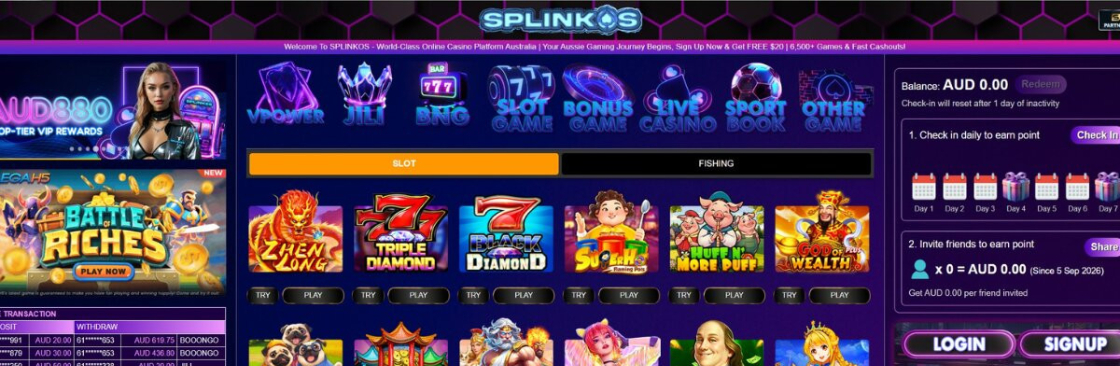 SPLINKOS Online Casino Australia Cover Image